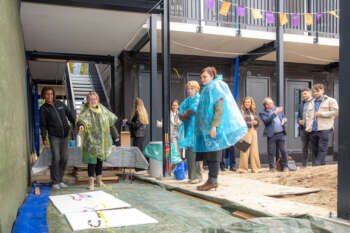 Feestelijke start bouw van Van den Broek-Erf in Dordrecht