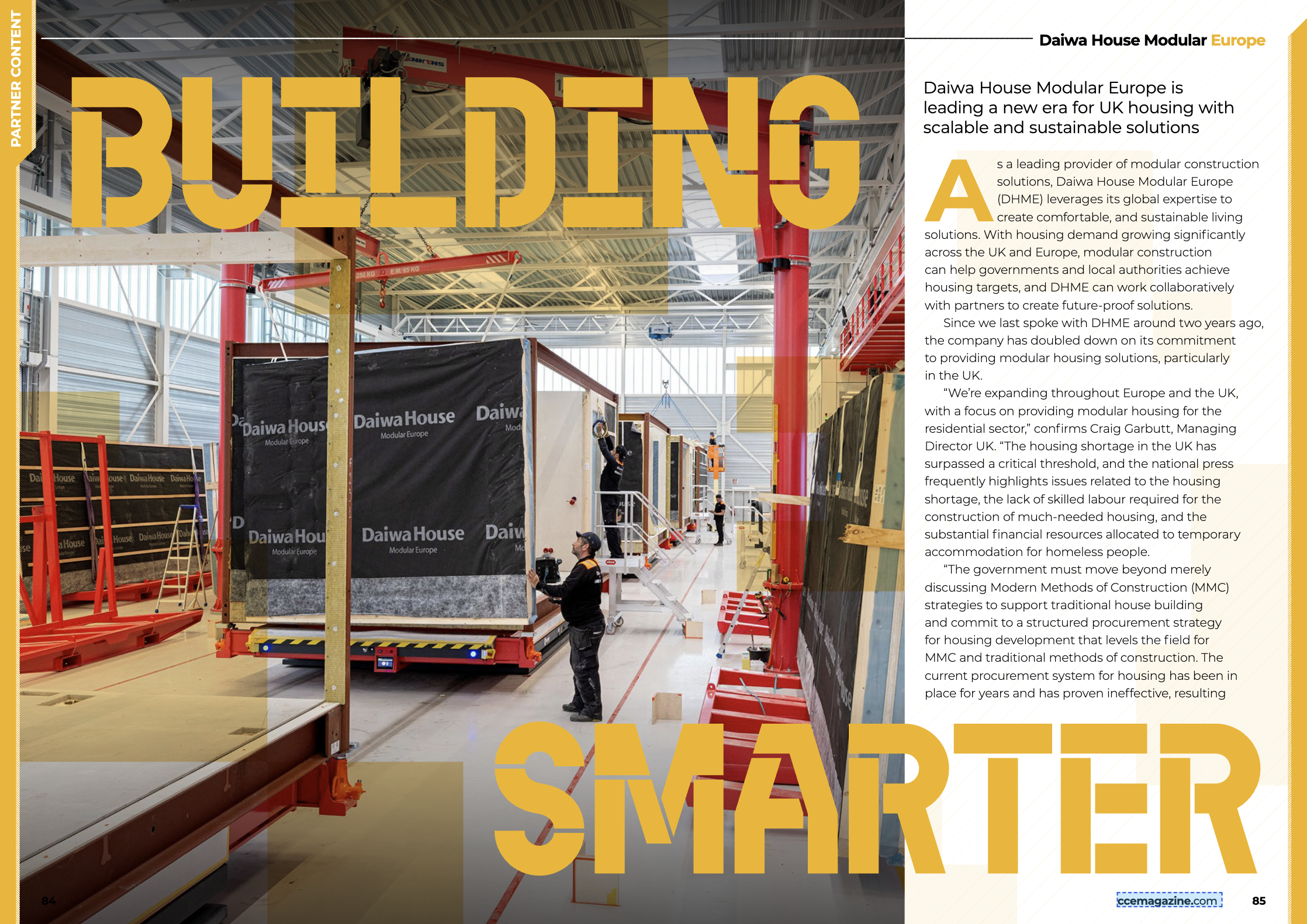 Building smarter article