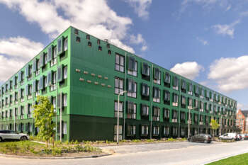 180 tijdelijke woningen in Tilburg opgeleverd door Daiwa House