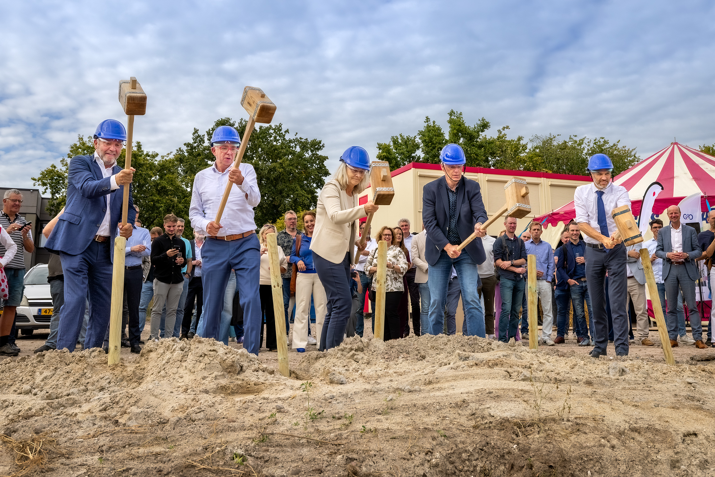 Start bouw 379 sociale huurwoningen Circusterrein Hilversum