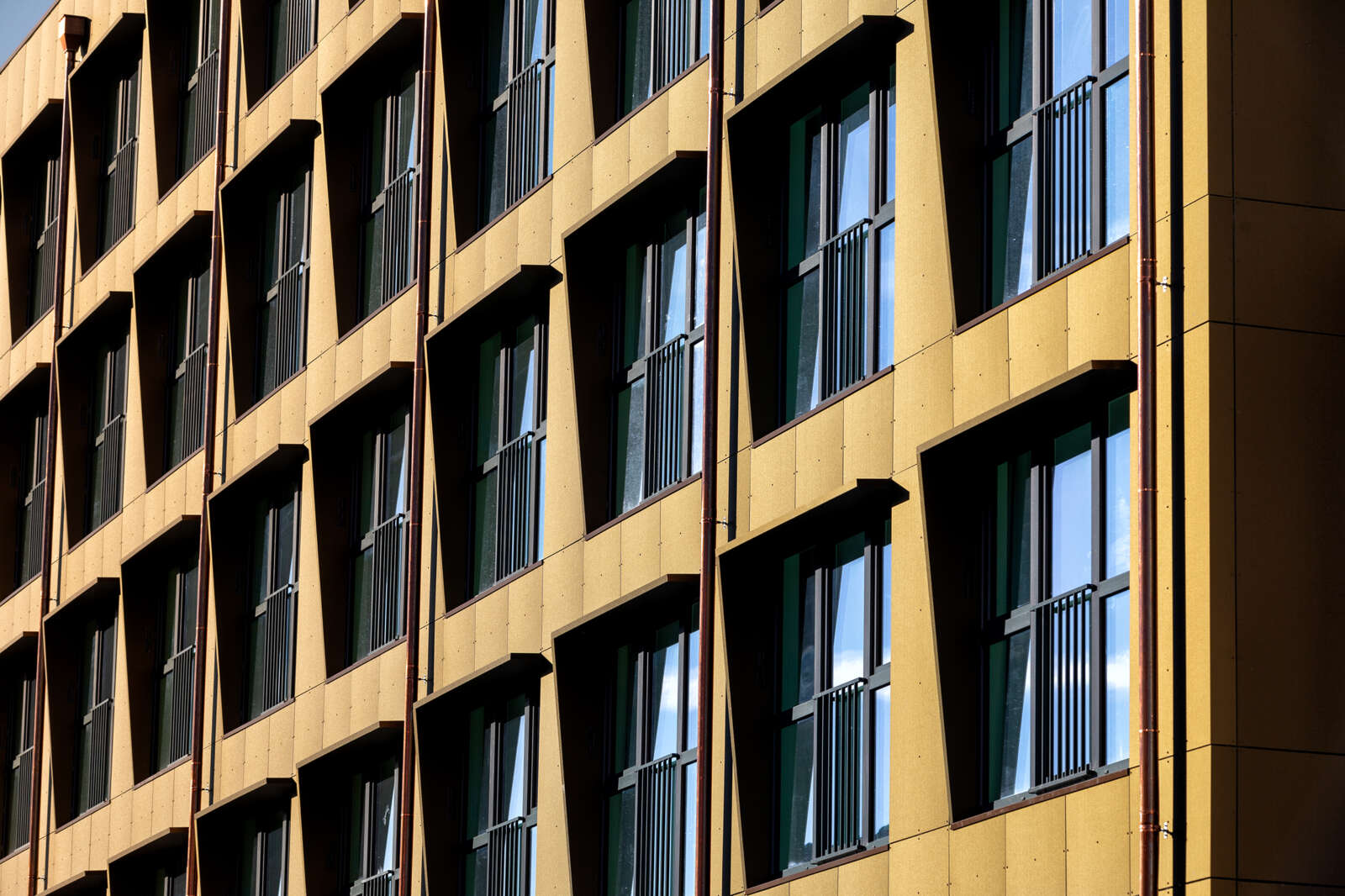 Student housing in Essen, modular built