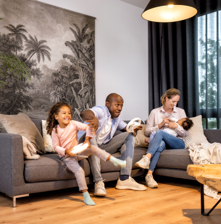 Een thuis voor gezinnen en stellen