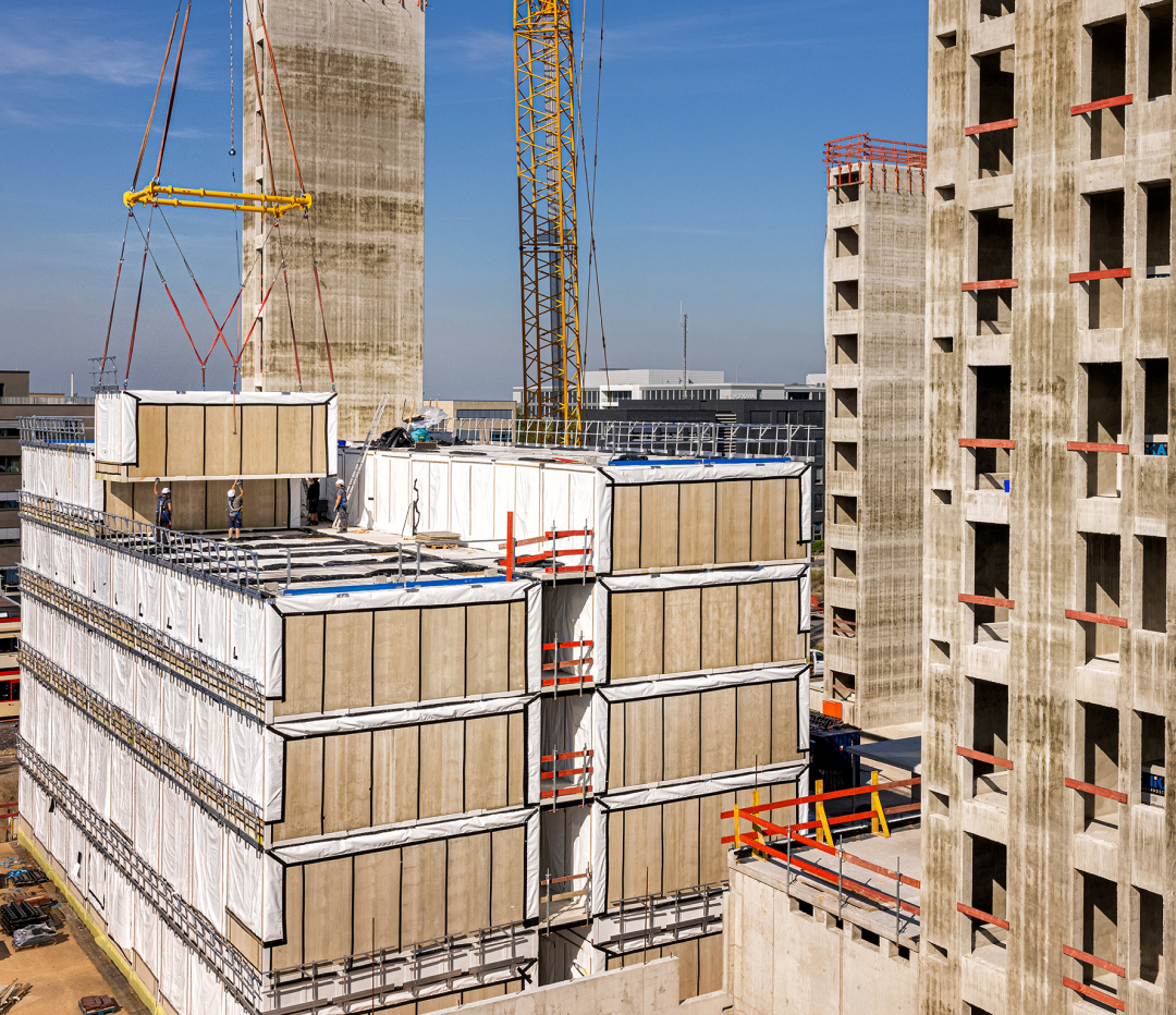 Geïndustrialiseerd modulair bouwen betekent circulair en demontabel bouwen