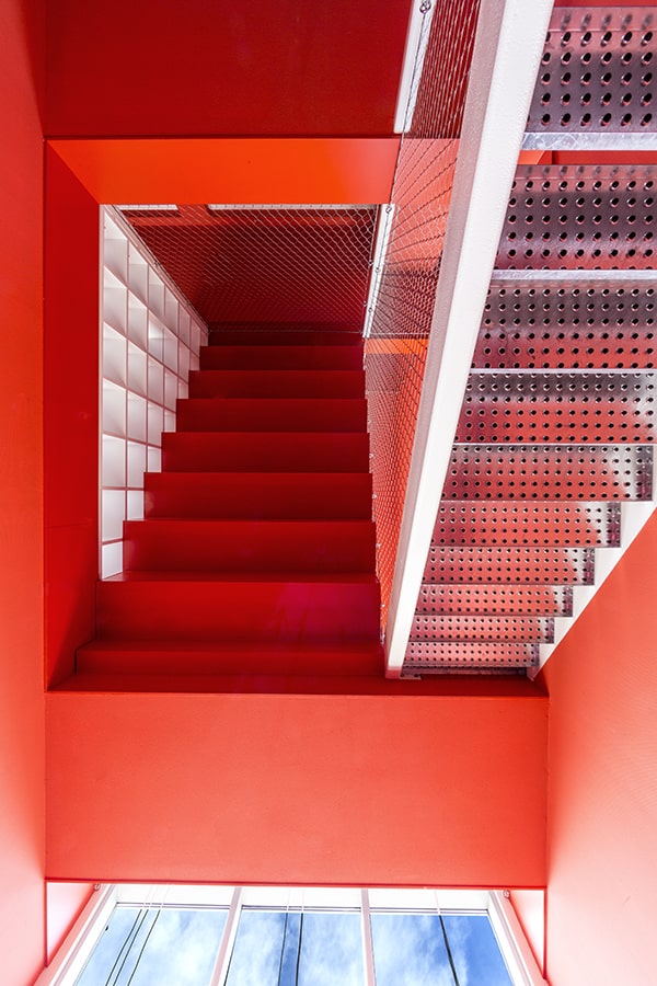 Rode trap in Katzensprung